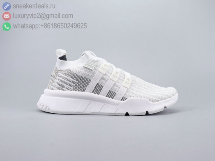 ADIDAS EQT SUPPORT MID ADV PK WHITE GREY UNISEX RUNNING SHOES